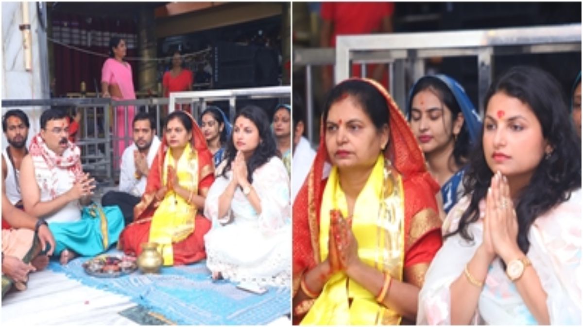 महाकाल के दरबार पहुंची CM मोहन यादव की धर्मपत्नी, परिवार के साथ बाबा का लिया आशीर्वाद, नंदी हाल में लगाया ध्यान