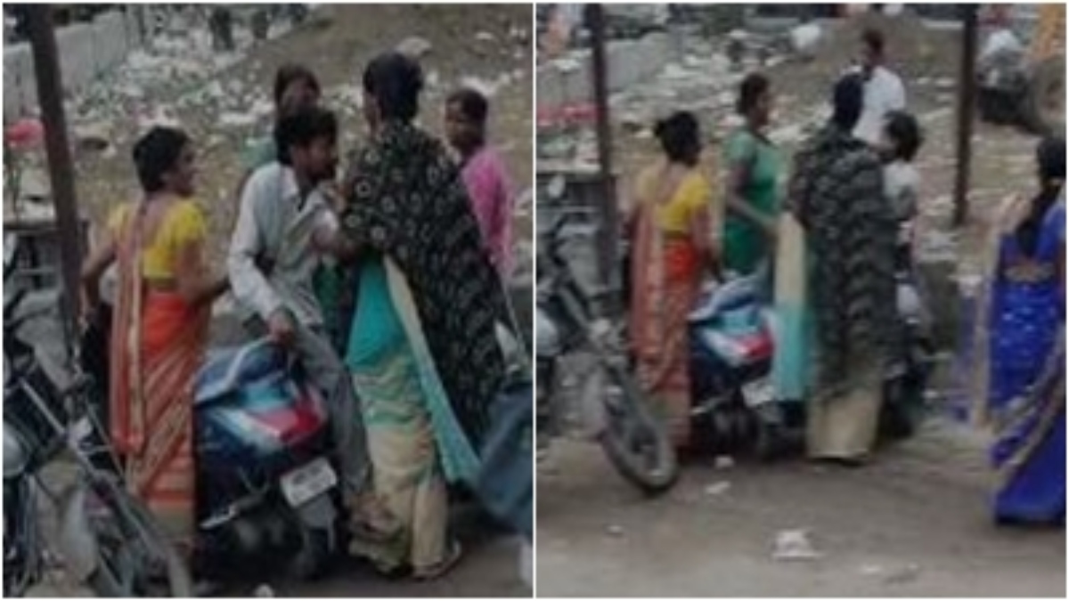 महिला गैंग की दबंगई: युवक के साथ की मारपीट, फिर जेब से निकाल लिए पैसे, VIDEO वायरल  