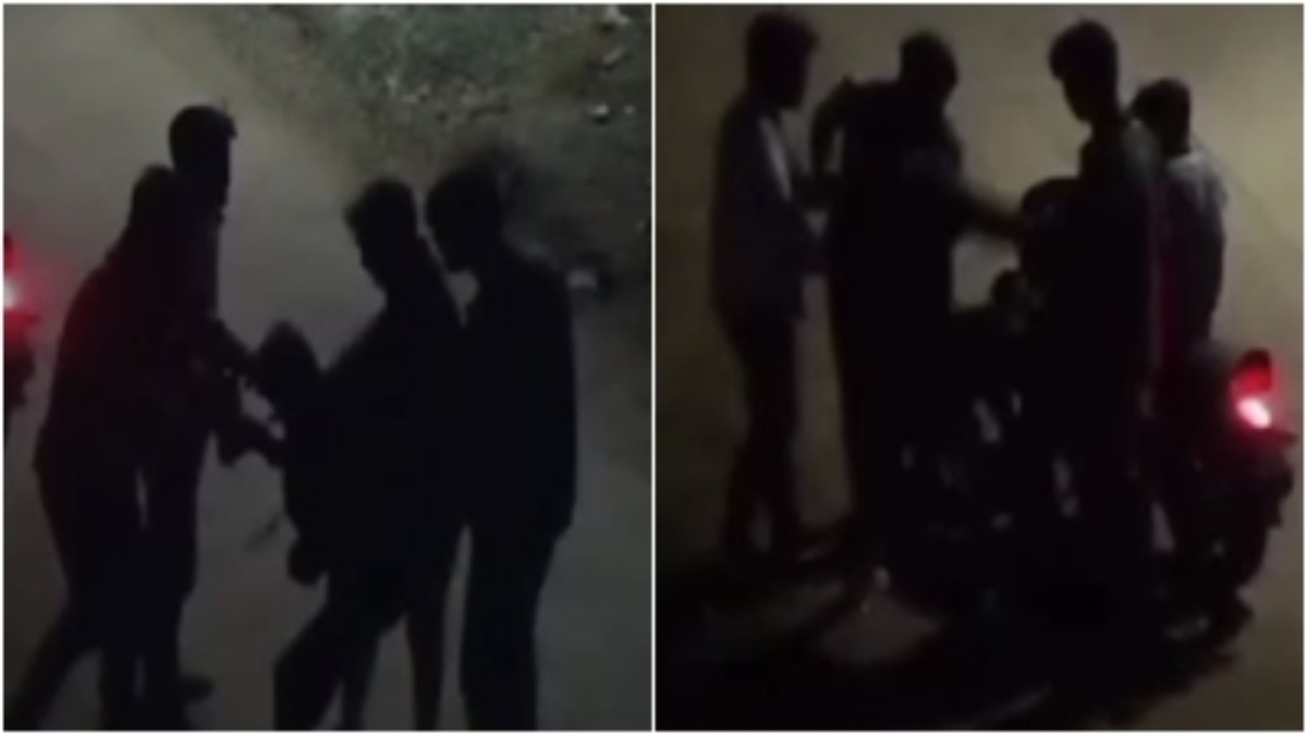 MP में दबंगों का कहर: आधी रात बीच सड़क पर युवक की लात-घूंसों से पिटाई, VIDEO वायरल  
