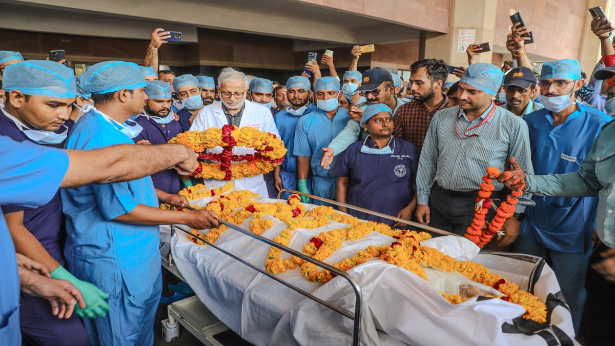 Rajasthan News: जोधपुर एम्स में 25 वर्षीय महिला ने किया अंगदान, 4 मरीजों को मिला नया जीवन