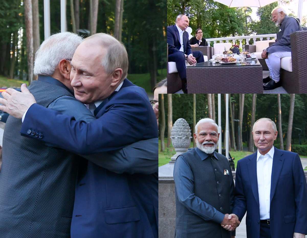 PM Modi Russia Visit: पुतिन ने PM मोदी को लगाया गले, प्राइवेट घर में रखा डिनर… खाने में प्रधानमंत्री को दिए कई तरह के पकवान, Watch Video
