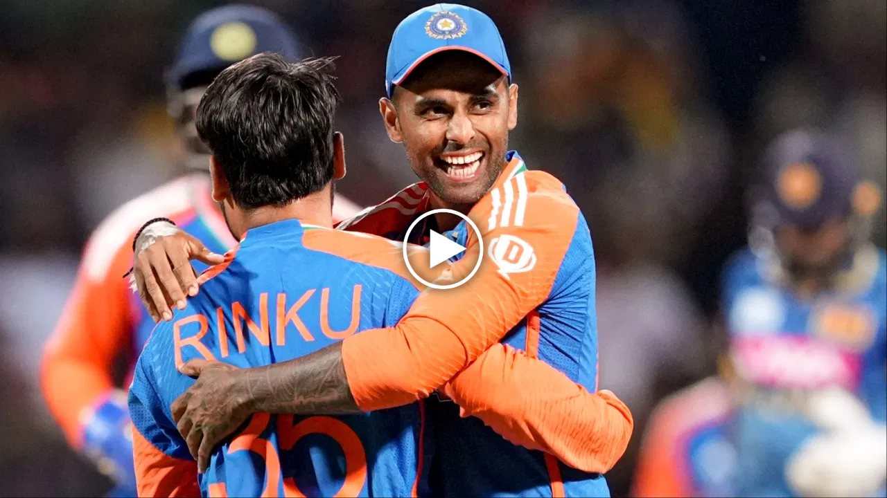 12 गेंदों पर थी 9 रन की जरूरत, फिर रिंकू-SKY की गेंदबाजी ने श्रीलंका के मुंह से ऐसे छीनी जीत, देखें VIDEO