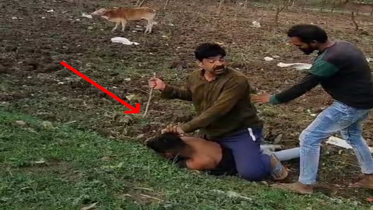 दबंग ने दलित को दी गाली: वीडियो बनाने पर खेत में पटक-पटक कर पीटा, VIDEO वायरल  