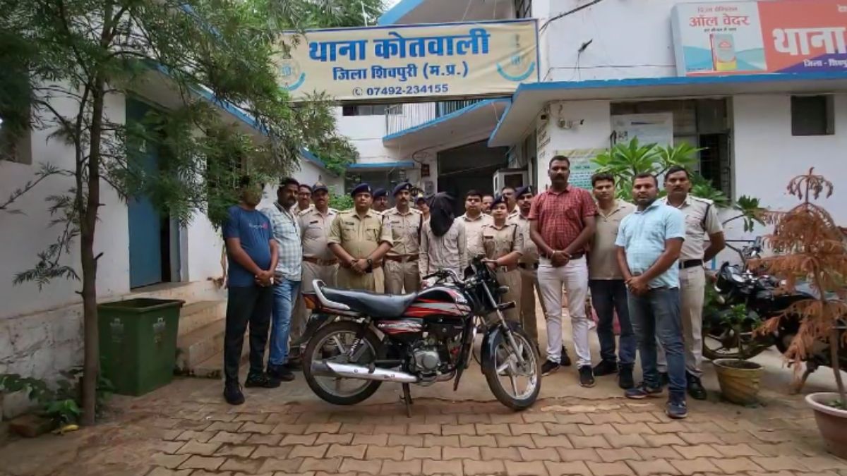 शिवपुरी में पुलिस के हत्थे चढ़ा तस्कर, 7 लाख की स्मैक बरामद, NDPS एक्ट के तहत मामला दर्ज