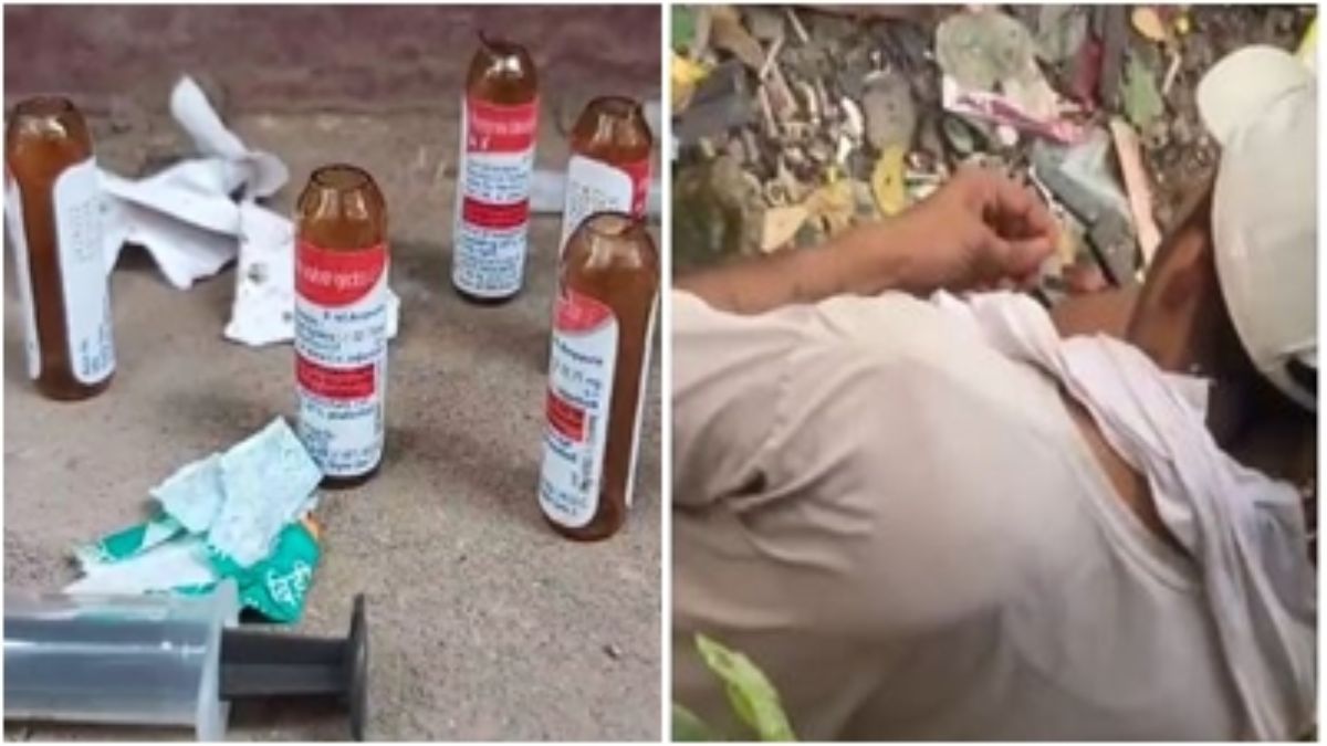 नशे का इंजेक्शन लगाते दिखा युवक, Video वायरल होने के बाद हरकत में आई पुलिस