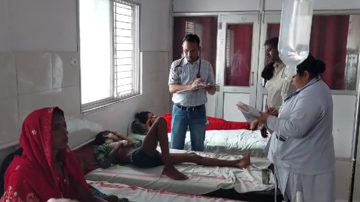 बारात का खाना खाते ही पेट में उठा दर्द, घर पहुंचते ही खराब हुई हालत, बच्चों समेत 16 लोग अस्पताल में भर्ती