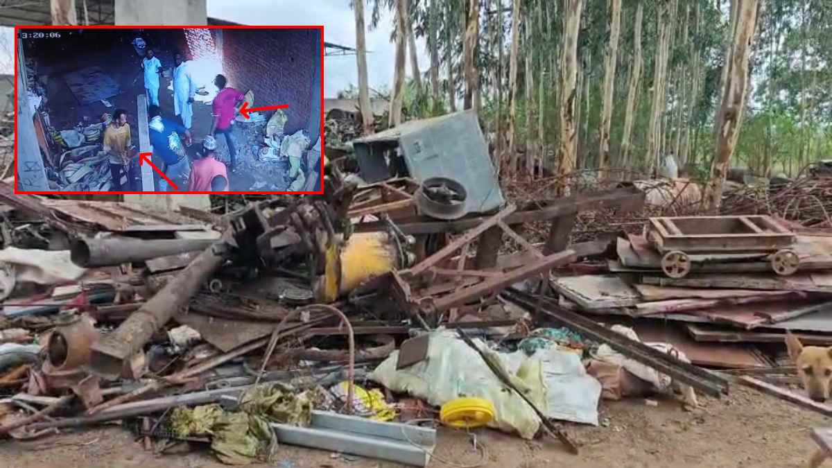 ‘काम बंद कर नहीं तो मार डालूंगा…’, धारदार हथियार दिखा कर बदमाशों ने लूटे लाखों रुपए, CCTV में कैद वारदात