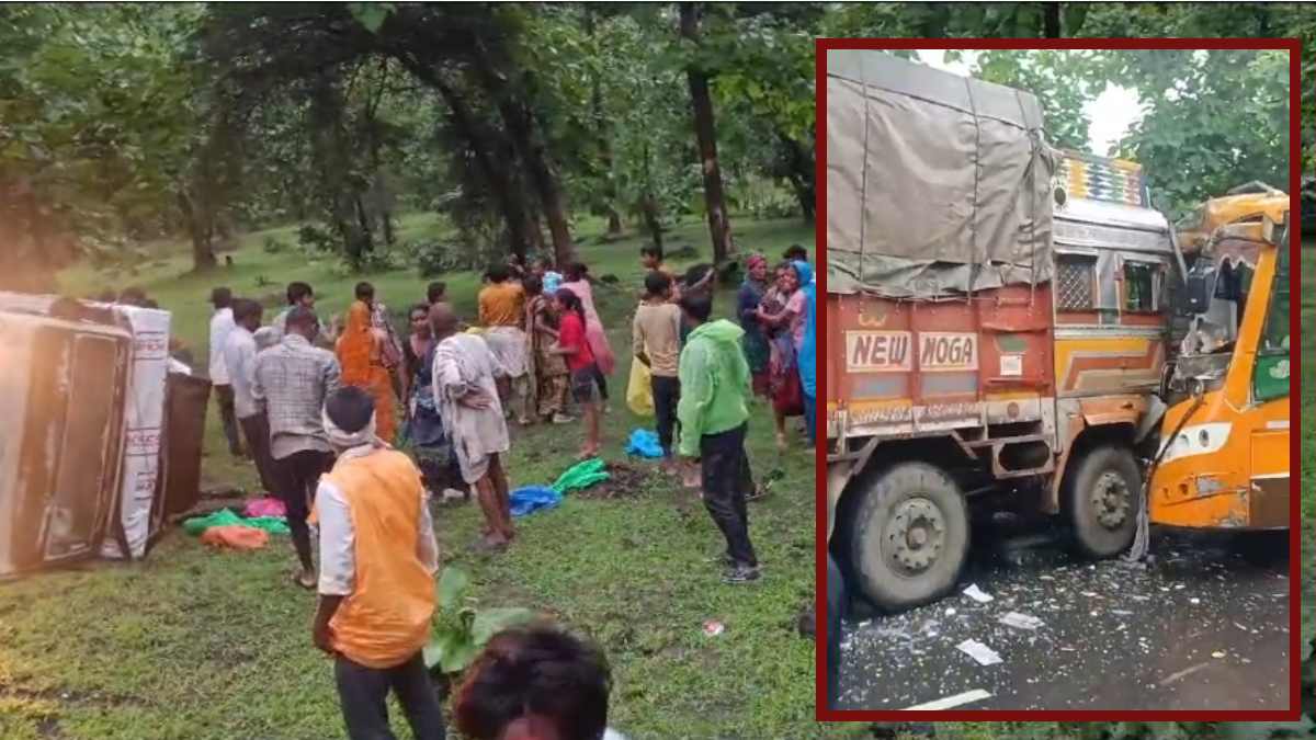 MP Road Accident: तेज रफ्तार बस की ट्रक से टक्कर, यात्रियों को आई चोट, इधर पिकअप वाहन पलटने से 30 मजदूर घायल