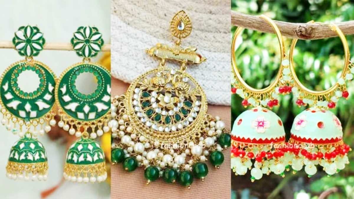हरियाली तीज के लिए ग्रीन साड़ी, सूट के साथ पहनें इस तरह के हरे झुमके और बालियां, आपके लुक में लग जाएंगे चार चांद…