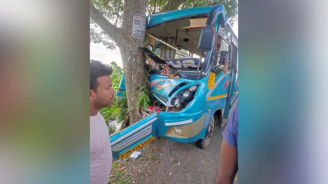 बालासोर में पेड़ से टकराई यात्री बस, 15 घायल