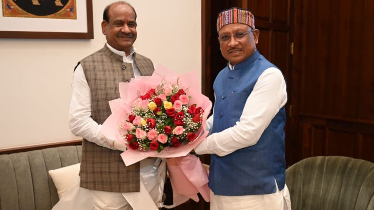 मुख्यमंत्री विष्णु देव साय ने की लोकसभा अध्यक्ष ओम बिरला से मुलाकात, पुन: नियुक्ति की दी बधाई…