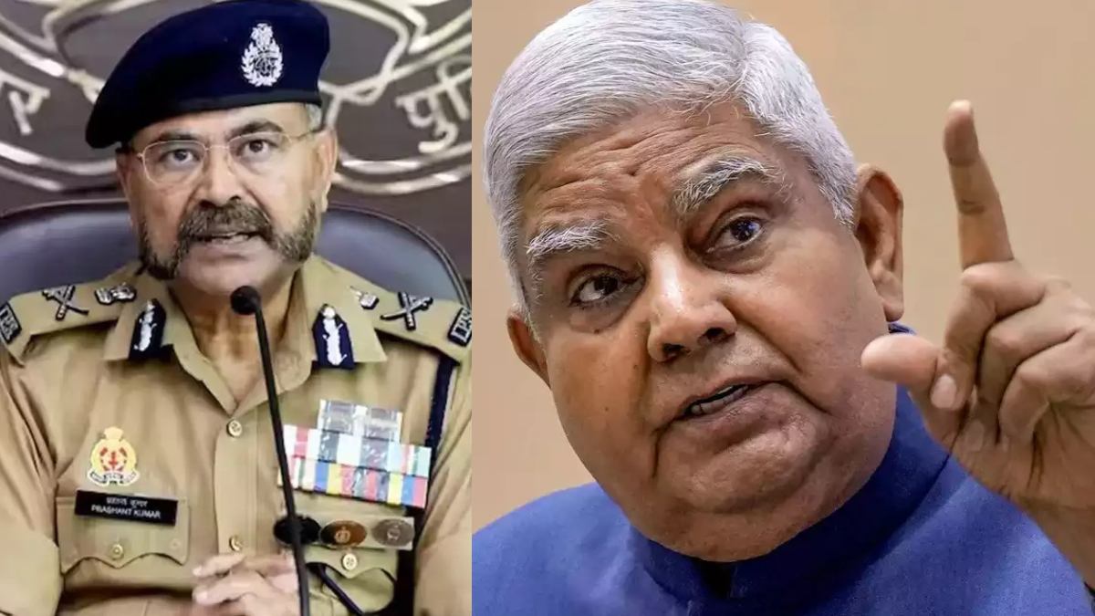 Video : ‘मूंछें हों तो नत्थू लाल जैसी…’ DGP प्रशांत कुमार को सम्मानित करते दौरान बोले उपराष्ट्रपति जगदीप धनखड़