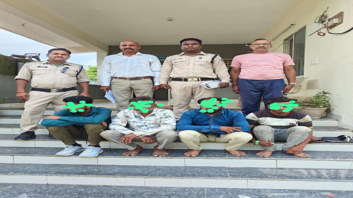 Vidisha Crime: बिजली सामान चोरी वाले 4 आरोपी गिरफ्तार, 16 लाख का माल जब्त