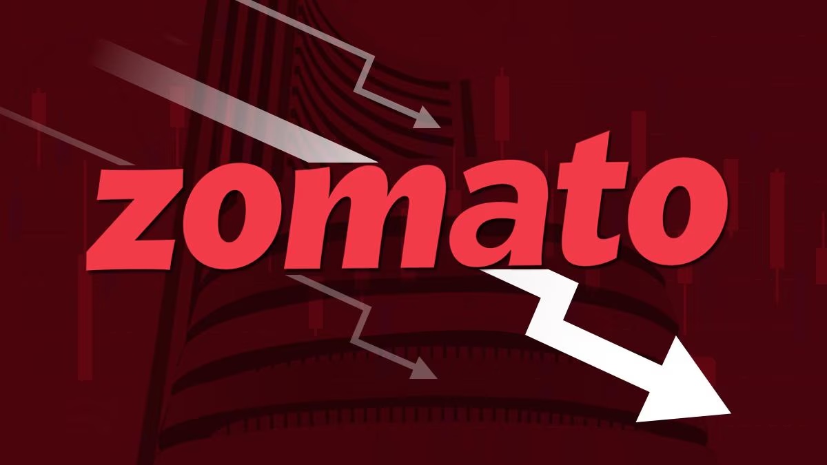 Zomato Shares Fall : Tax Notice के बाद Zomato को मिला जोरदार झटका, धड़ाधड़ गिर गए कंपनी के Shares…