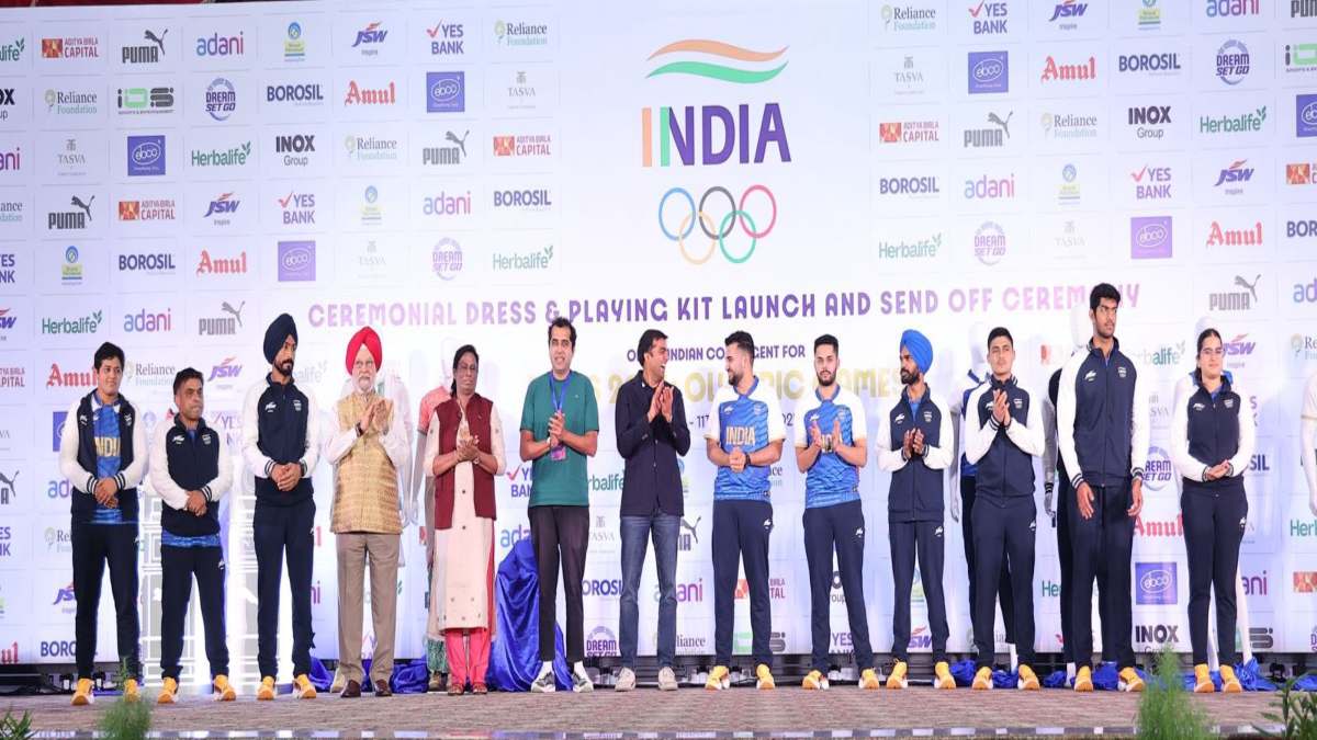 Paris Olympics 2024 में 120 भारतीय एथलीट लेंगे भाग, विदाई समारोह में खेल मंत्री मांडविया बोले- ‘भारत की पदक तालिका में होगा सुधार, खिलाड़ी करेंगे सर्वश्रेष्ठ प्रदर्शन’