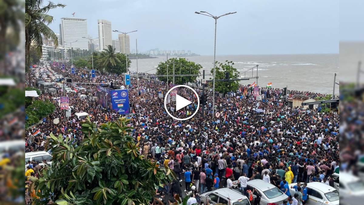 Victory Parade Live: टीम इंडिया की विक्ट्री परेड, जश्न में डूबी मायानगरी, देखें लाइव Video
