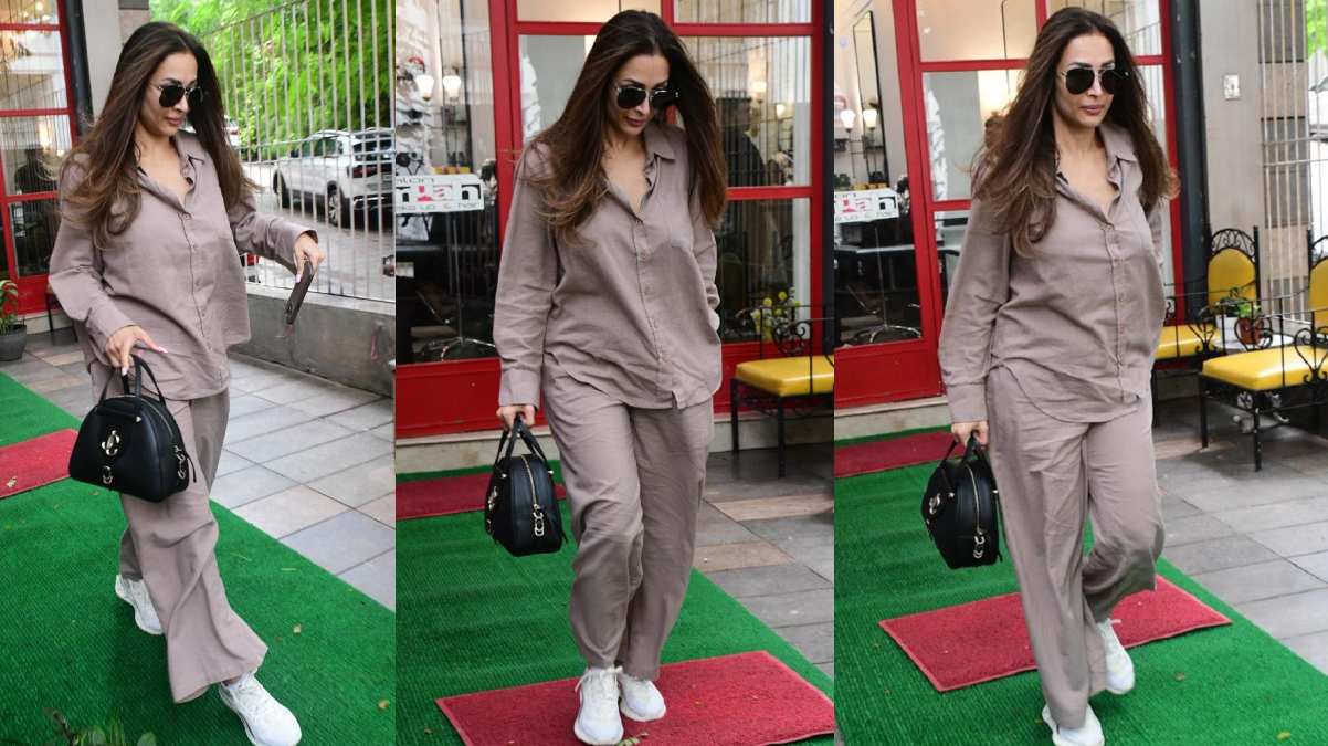 सैलून के बाहर स्टाइलिश लुक में स्पॉट हुईं Malaika Arora, 25 की एक्ट्रेसेस को दे रहीं हैं मात …