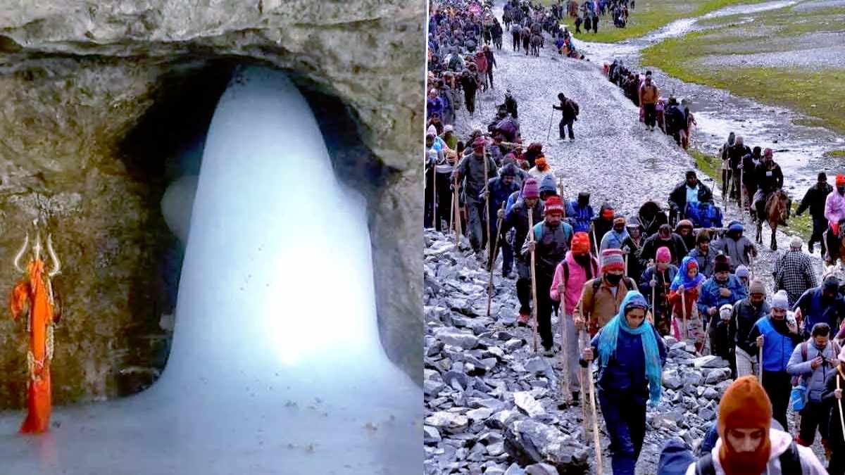 Amarnath Yatra 2024 : भारी बारिश की वजह से अस्थायी रूप से रुकी अमरनाथ तीर्थयात्रा, यात्रियों को वापस भेजा गया उनके बेस कैंप…