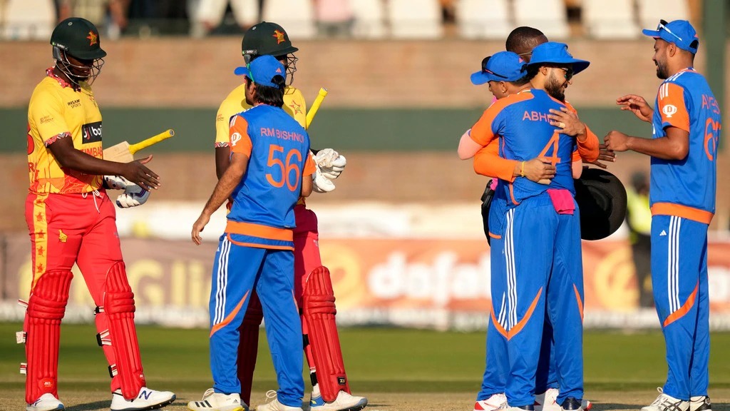 IND vs ZIM 3rd T20: भारत ने जिम्बाब्वे के खिलाफ लगातार दूसरे टी20 में दर्ज की जीत, सीरीज में 2-1 से बनाई बढ़त, वॉशिंगटन सुंदर ने चटकाए 3 विकेट