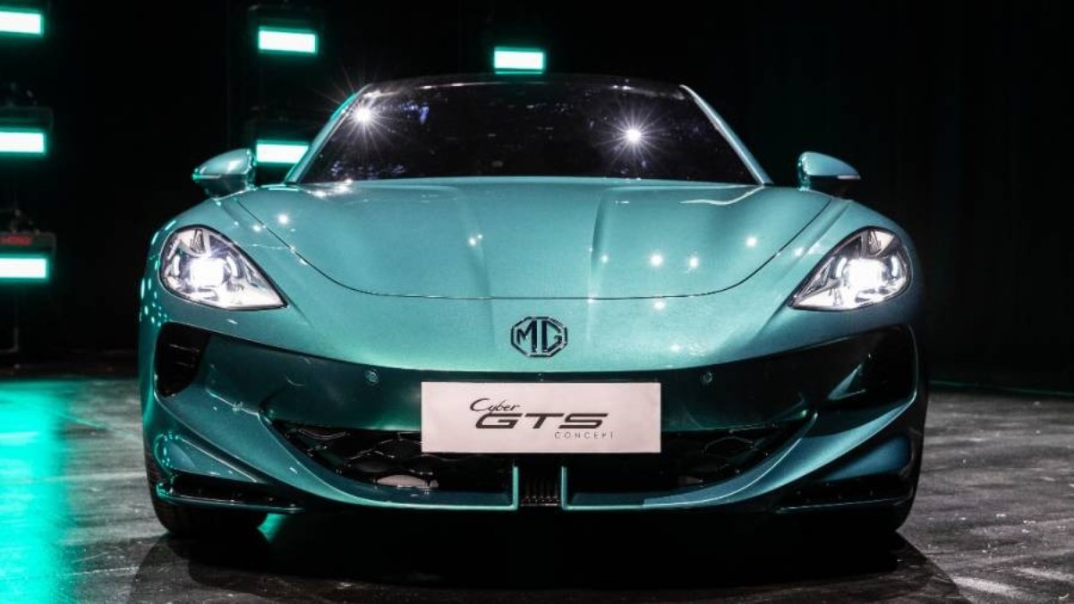 MG ने दिखाई साइबर GTS कॉन्सेप्ट की झलक, सिंगल चार्ज में देगी 510km की रेंज
