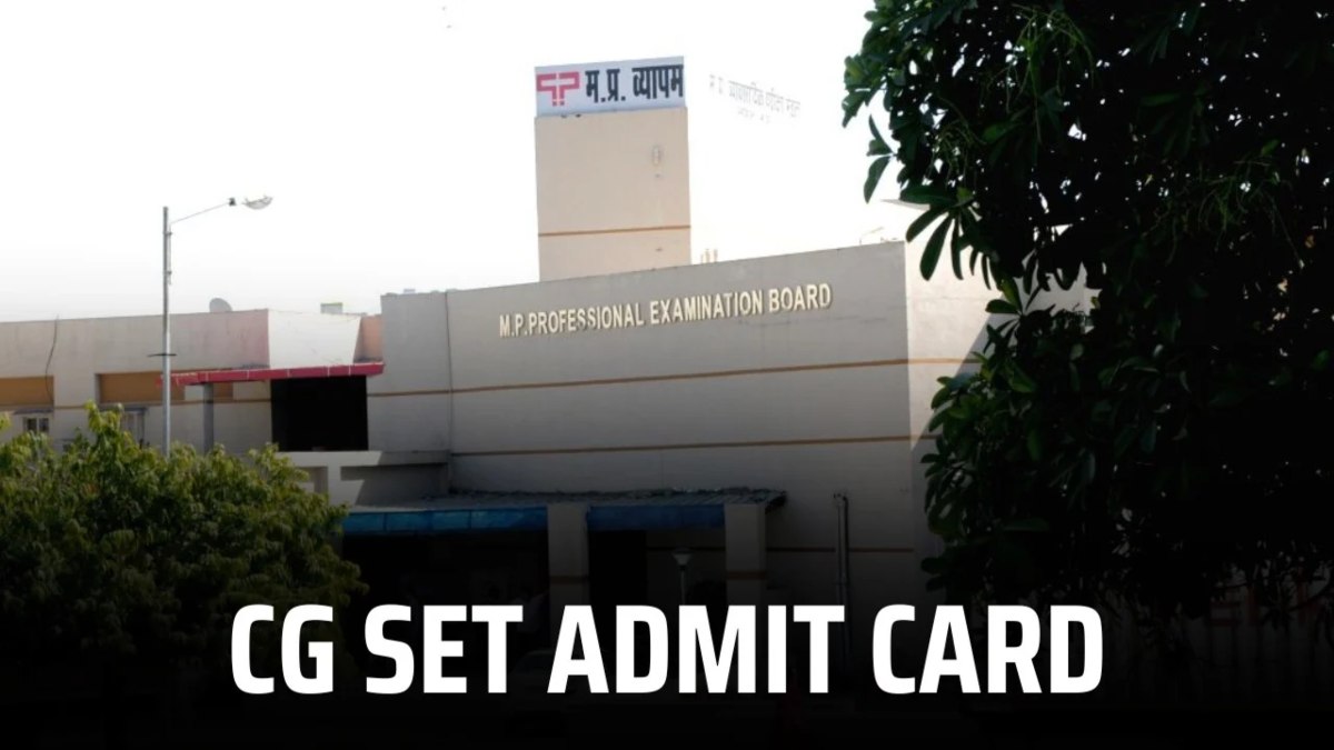 छत्तीसगढ़ राज्य पात्रता परीक्षा के लिए Admit Card किया जारी, जाने कैसे करें Download…