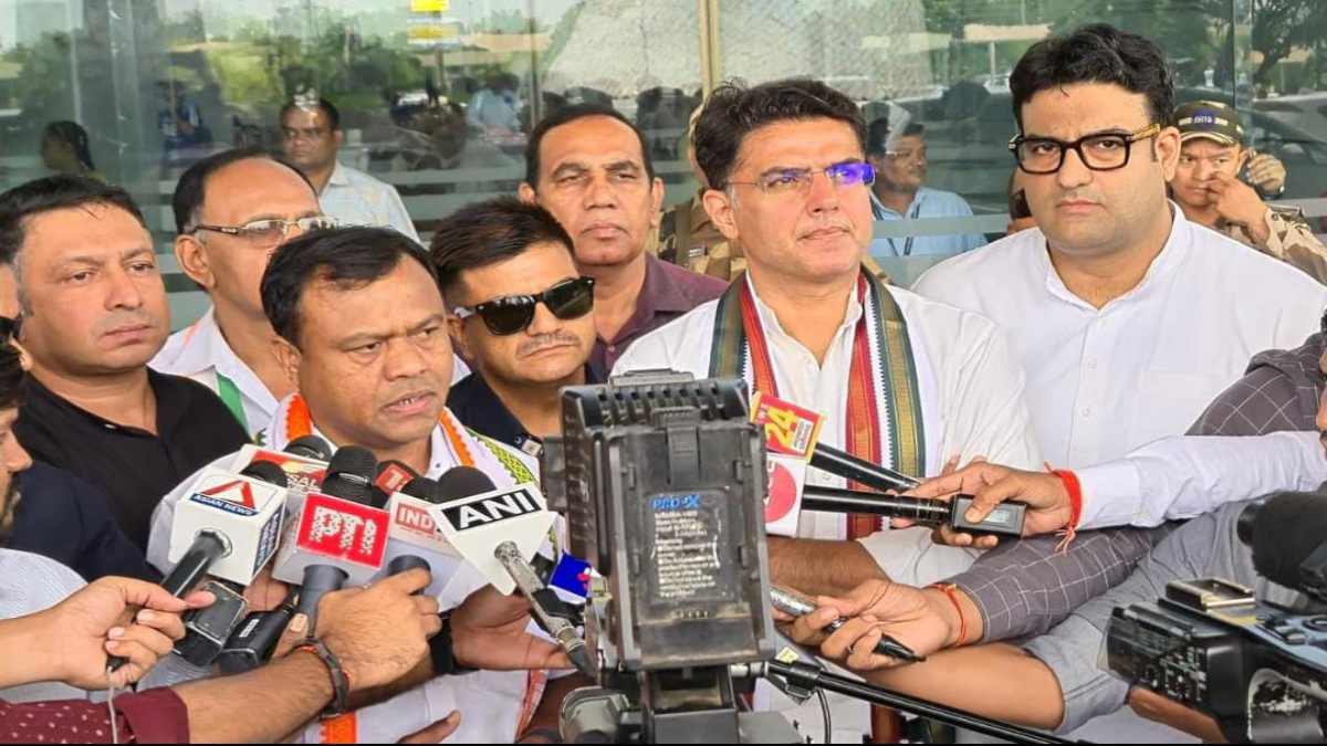 कांग्रेस का विधानसभा घेराव : सचिन पायलट ने सरकार पर साधा निशाना, कहा- प्रदेश की कानून व्यवस्था चरमरा रही है, सरकार का ध्यान शासन में नहीं विरोधियों को टारगेट करने पर है…