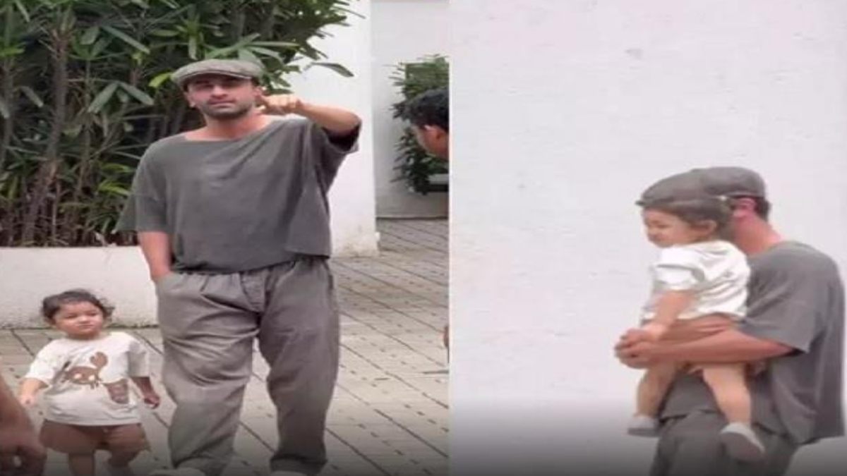Ranbir Kapoor के साथ घूमने निकली लाडली Raha, वास्तु बिल्डिंग के बाहर हुए स्पॉट …