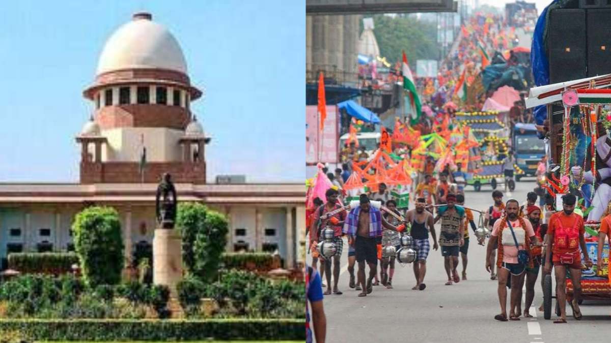 कांवड़ रूट वाली दुकानों पर नेमप्लेट रहेगा या हटेगा? योगी सरकार के फैसले पर आज सुप्रीम कोर्ट में होगी  सुनवाई