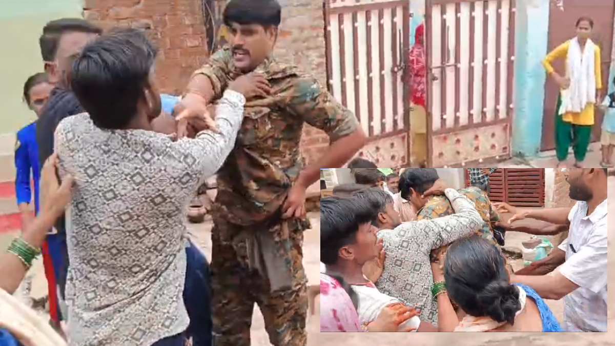 बिजली कंपनी की टीम के साथ लोगों ने की झूमाझटी: सुरक्षागार्ड की फाड़ी वर्दी, महिलाओं ने कहा- जबरदस्ती घर में घुसकर…