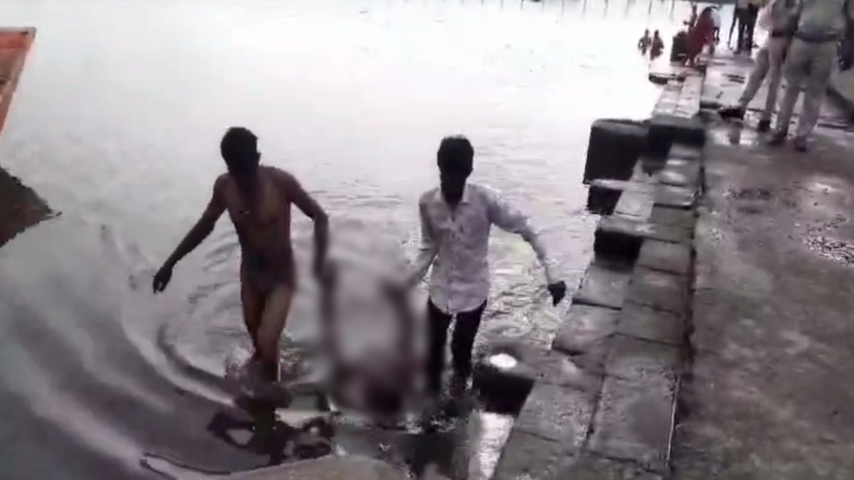 नर्मदा नदी में डूबने से फिर एक युवक की मौत: दोस्तों के साथ आया था ओंकारेश्वर, नहाने के दौरान हुआ हादसा