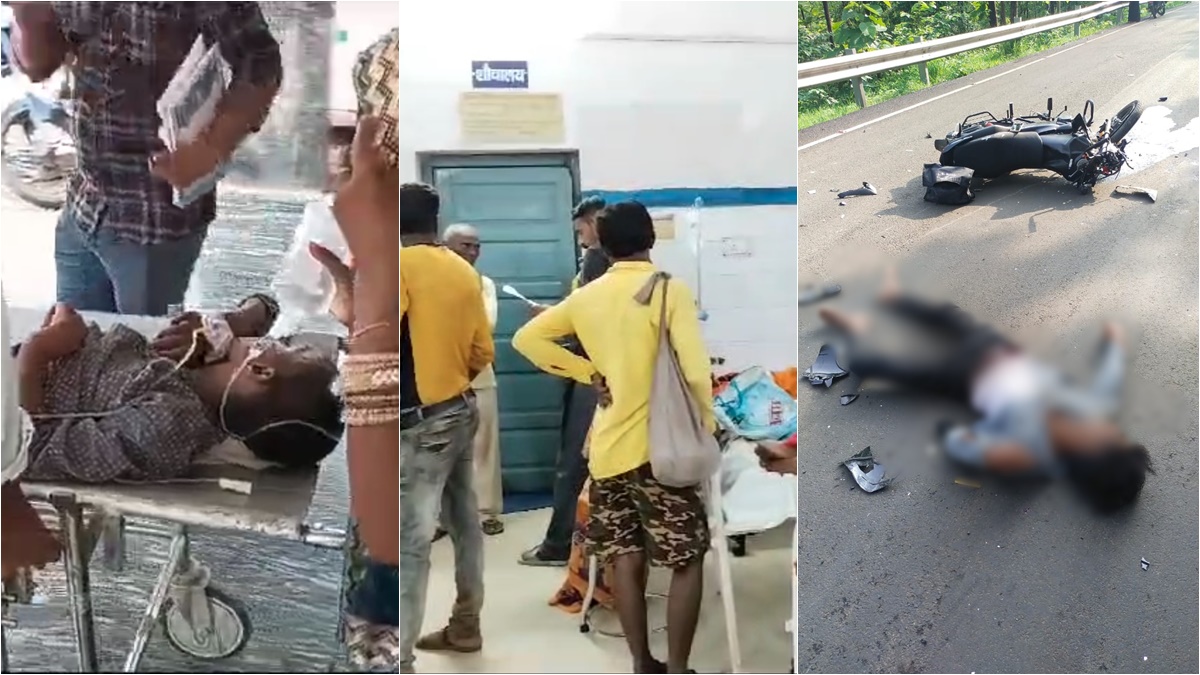 MP में दर्दनाक हादसा: सतना में ट्रक की भिड़ंत से ऑटो में सवार 10 लोग घायल, बेटी के ससुराल जा रहा था परिवार, पन्ना में तेज रफ्तार डंपर की टक्कर से कार में सवार 3 लोग अस्पताल में भर्ती, बुधनी में कॉलेज की बस ने बाइक को मारी टक्कर, 1 की मौत