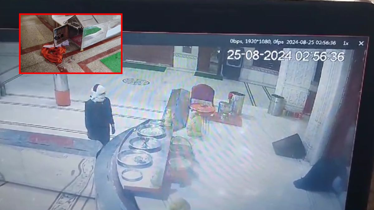 पहले भगवान को किया प्रमाण और फिर… हनुमान टेकरी मंदिर में गार्ड को बंधक बनाया, प्रतिमा के आभूषण और नगदी ले गए चोर