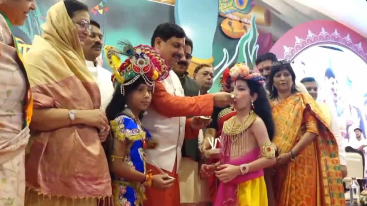 MP में गीता भवन को होगी स्थापना: इंदौर में CM मोहन बोले- भगवान कृष्ण के आदर्शों पर आधारित गांव होंगे विकसित