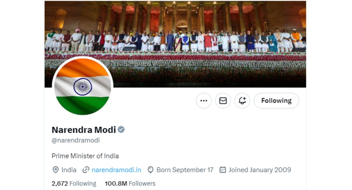 ‘हर घर तिरंगा’ अभियान के तहत PM मोदी ने बदली प्रोफाइल फोटो, करोड़ों देशवासियों से किया खास आग्रह