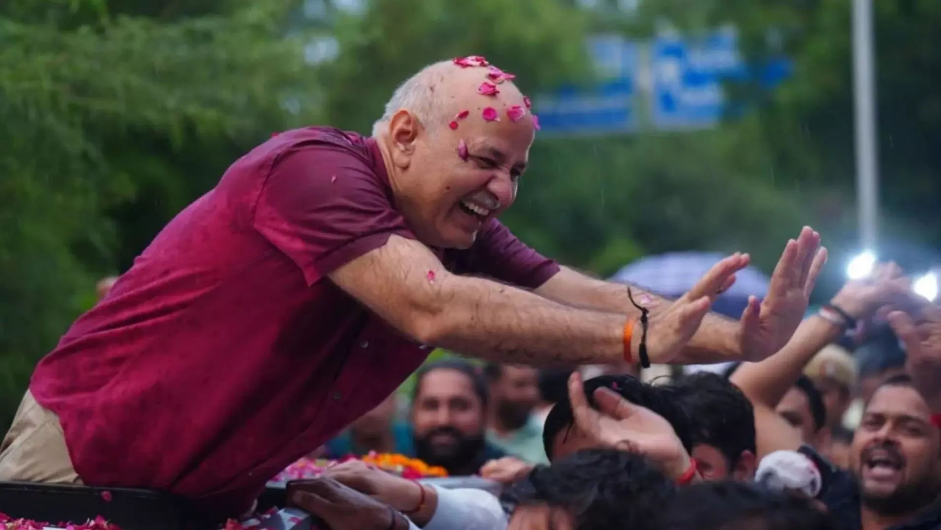 रिहाई के बाद एक्शन में मनीष सिसोदिया , आज आम आदमी पार्टी के कार्यकर्ताओं को करेंगे संबोधित