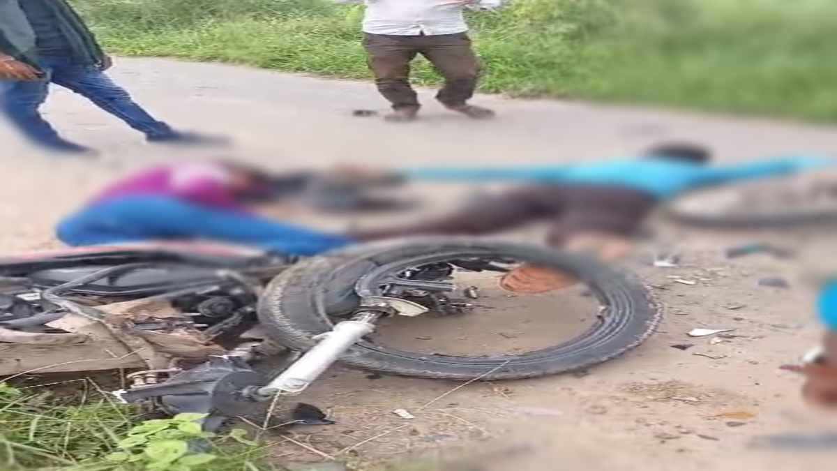 Morena News: मुरैना में तीन बाइकों की भीषण टक्कर, तीन युवकों की मौत