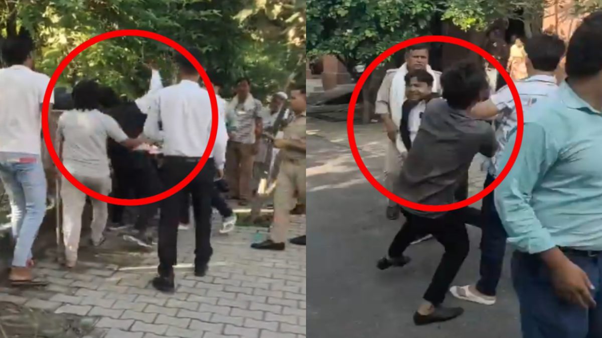 पुलिस कस्टडी में आरोपी की कुटाई! मुंशी के साथ की थी मारपीट, फिर टूट पड़े वकील, चेंबर में जाकर बचाई जान, पैर छूकर मांगी माफी, जानिए पूरा मामला