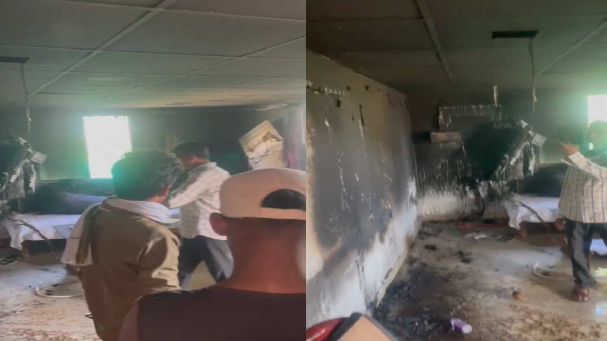 कांग्रेस विधायक के बैठक रूम में लगी आग, लैपटॉप-AC समेत अन्य सामान जलकर राख, नहीं हुई कोई जनहानि