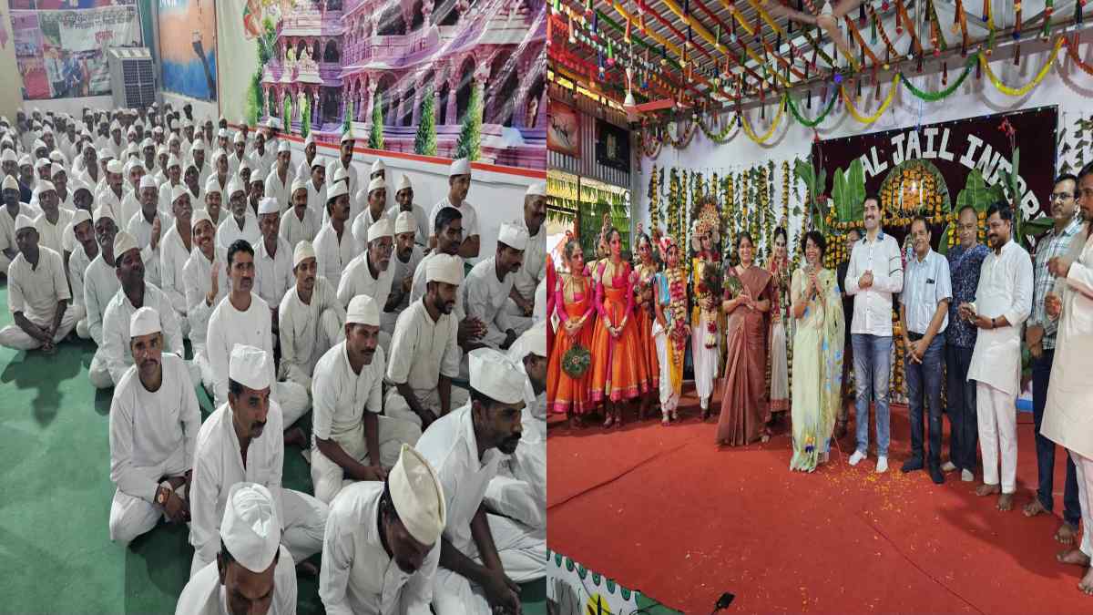 कृष्ण भक्ति में डूबे कैदी: इंदौर सेंट्रल जेल में धूमधाम से मनाई गई जन्माष्टमी, इंडिया गॉट टैलेंट की विजेता ने दी