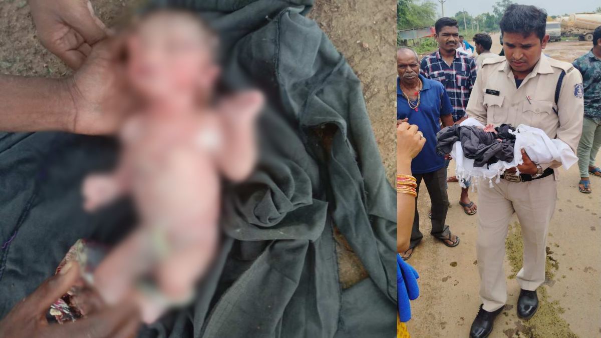 CG NEWS: खेत में बिलखता मिला नवजात शिशु, पुलिस ने रेस्क्यू कर दी नई जिंदगी