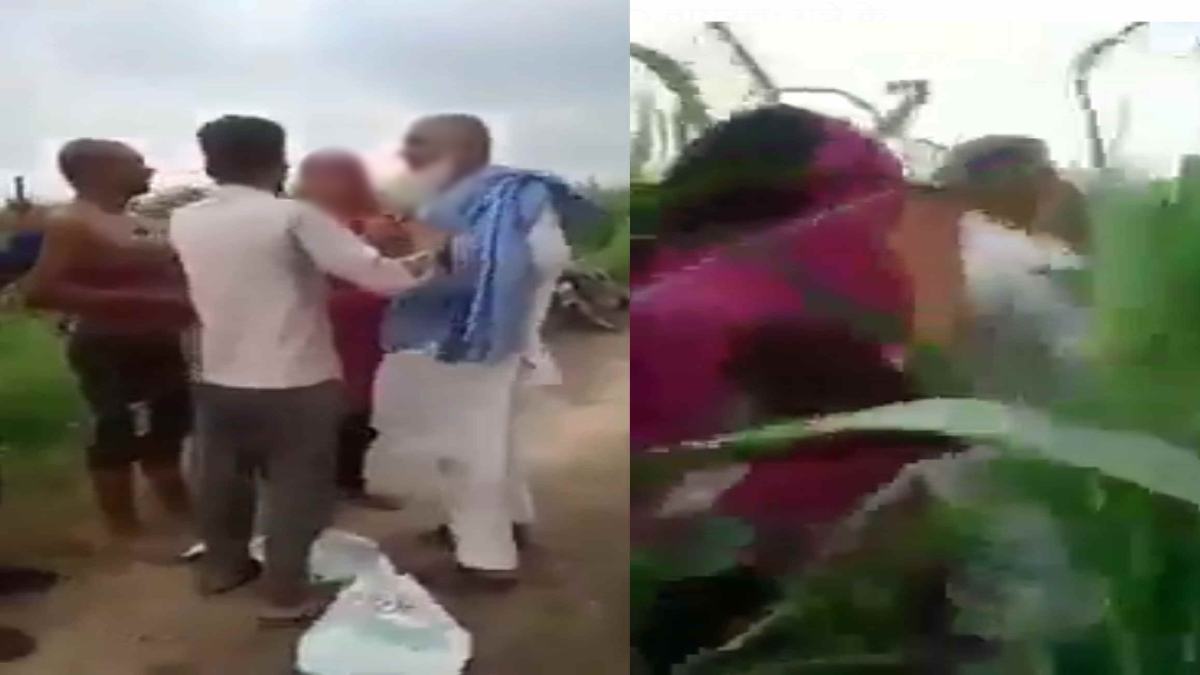 बाप की काली करतूत: गन्ने के खेत में बेटी के साथ कर रहा था गलत हरकत, तभी आ धमके ग्रामीण