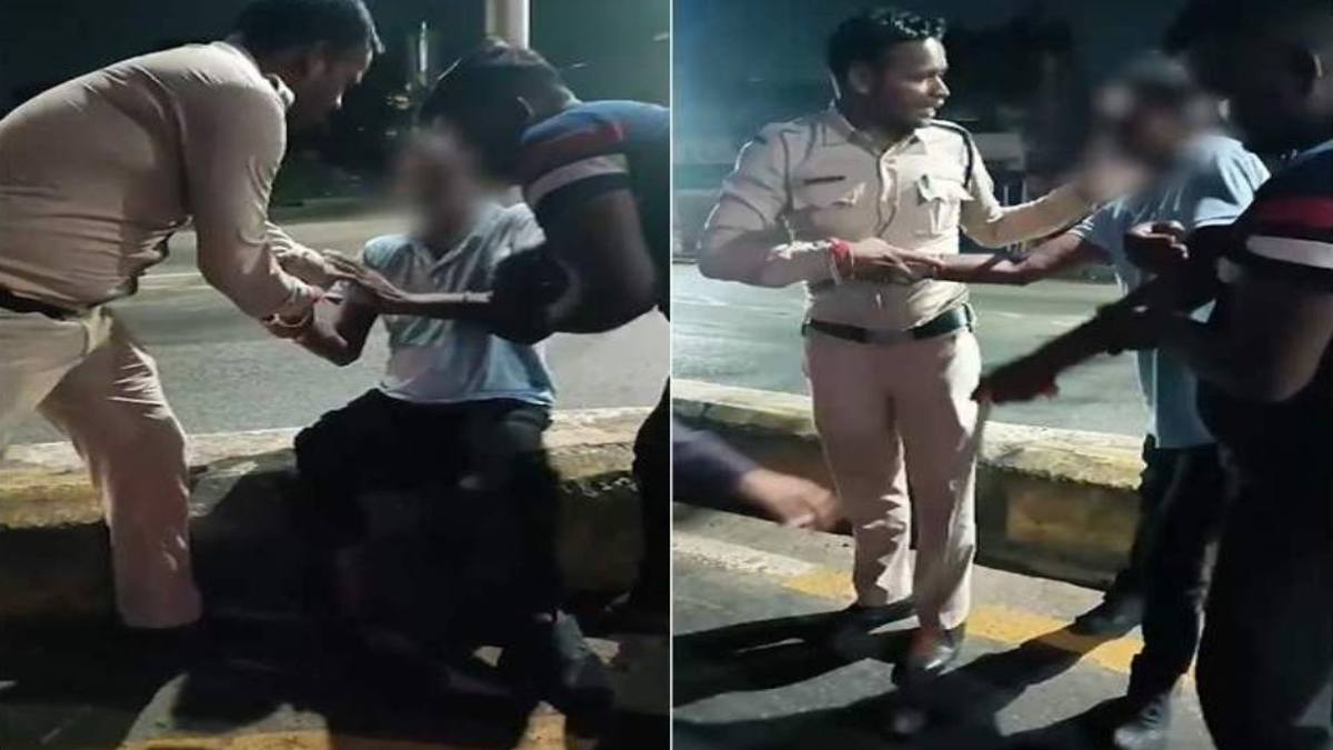 हाईवे पर आत्महत्या कर रहे दिव्यांग को डायल 112 ने बचाया, सही सलामत देख परिजनों के चेहरे पर आई मुस्कान