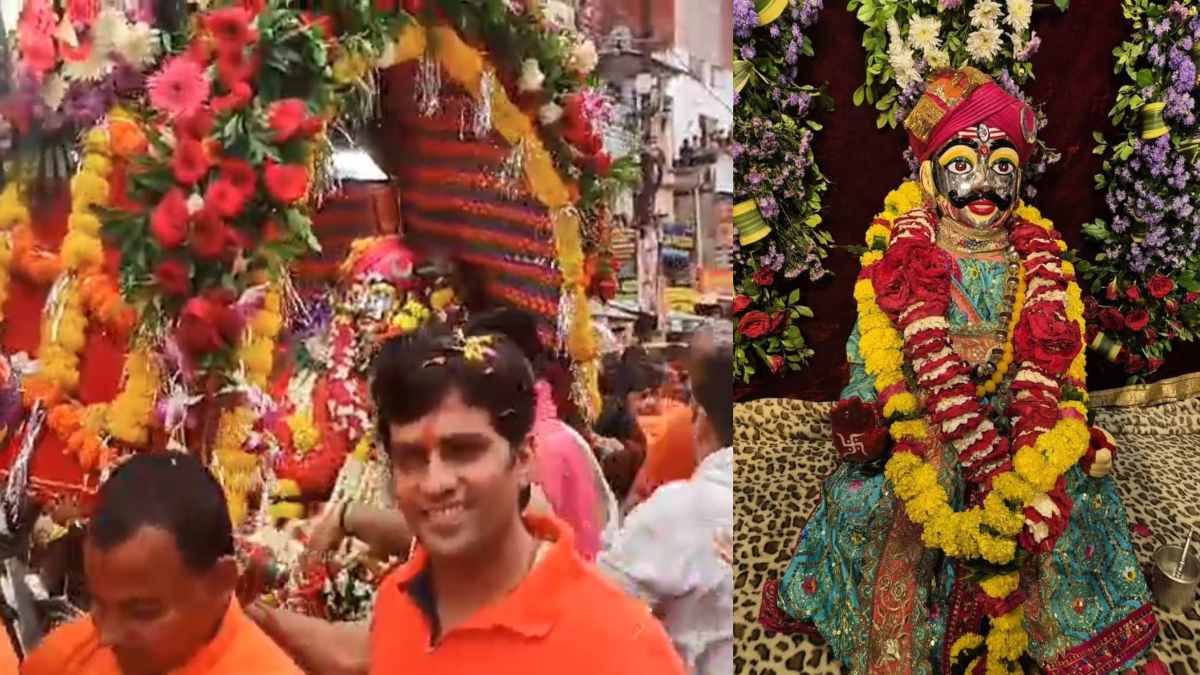 भादो मास के पहले सोमवार को निकली ‘बाबा महाकाल’ की सवारी, राजसी ठाट-बाट के साथ निकले नगर भ्रमण पर, घटाटोप स्वरूप में दिए भक्तों को दर्शन
