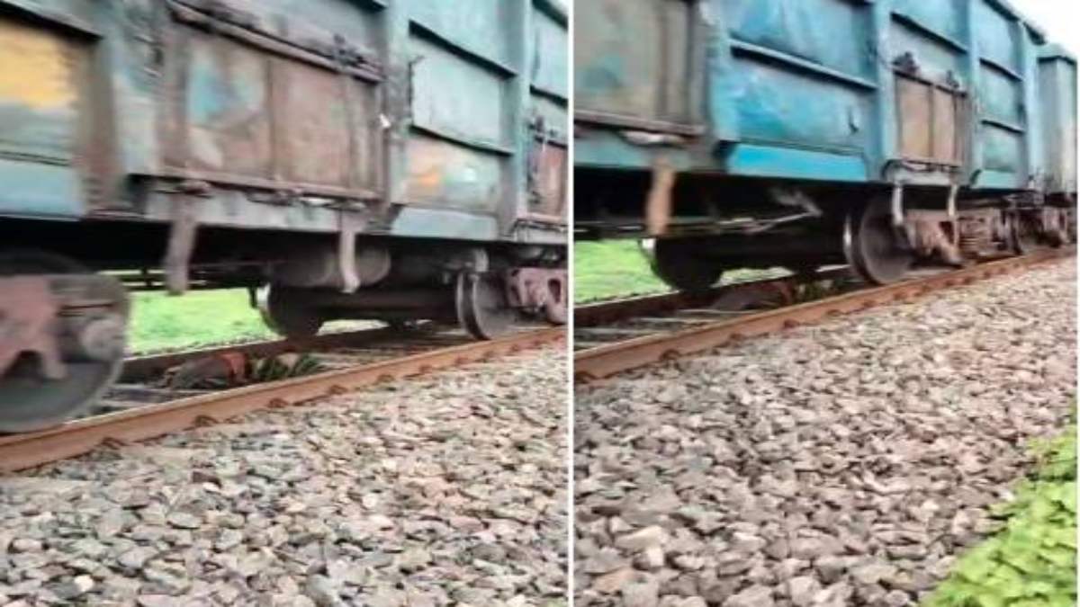 पटरी के बीच सो गई महिला, ऊपर से गुजर गई पूरी की पूरी ट्रेन, हुआ ऐसा कि VIDEO देख रह जाएंगे दंग