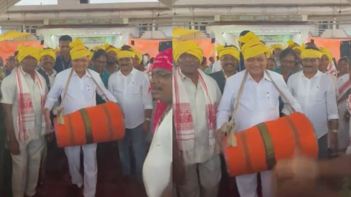 विश्व आदिवासी दिवस: श्रम मंत्री लखन लाल देवांगन ने मांदर बजाकर बढ़ाई महोत्सव की शान, मूलनिवासियों के शक्तिपीठ के लिए की बड़ी घोषणा