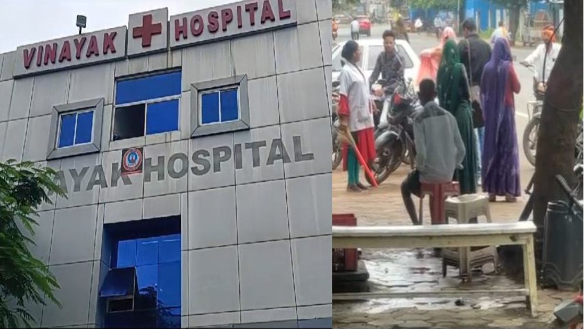 झाड़ू से पिटाईः अस्पताल में नर्स ने दूसरी महिला की झाड़ू से की मारपीट, वीडियो वायरल, वजह ये रही