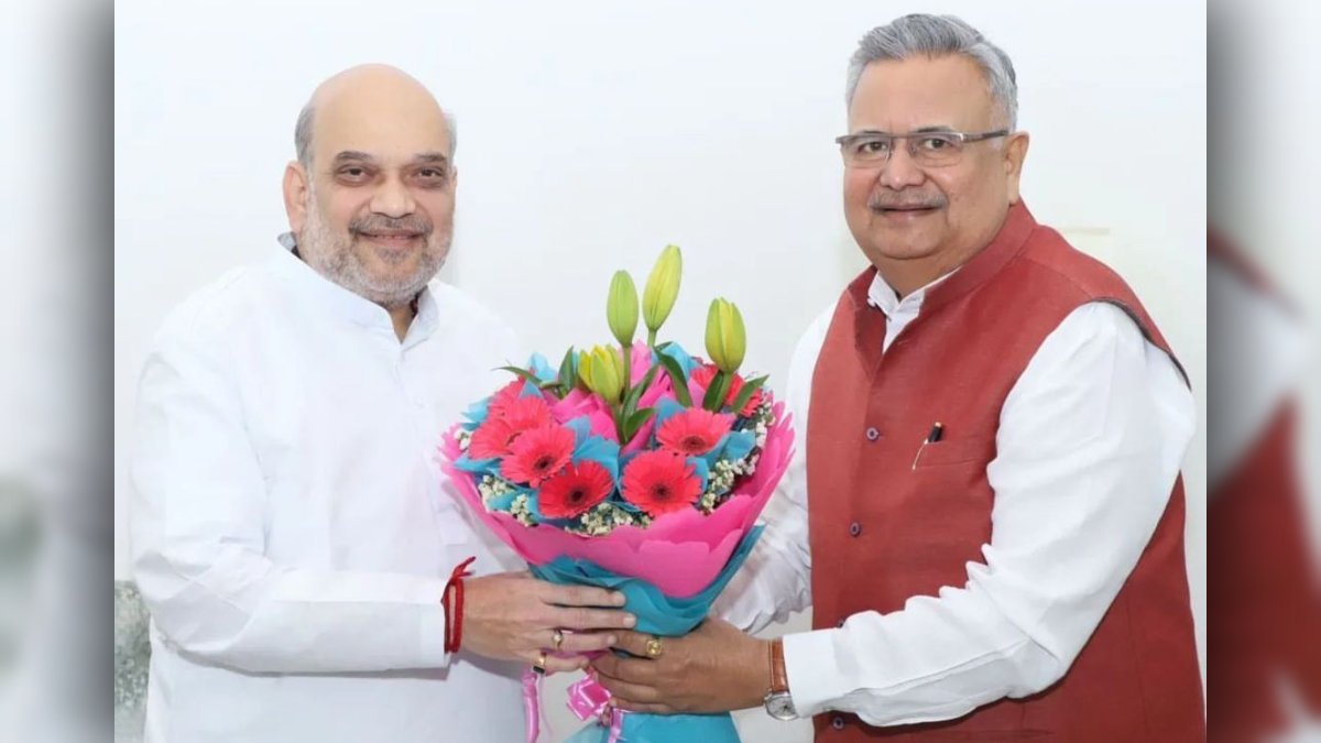 विधानसभा अध्यक्ष डॉ रमन सिंह ने केंद्रीय गृह मंत्री अमित शाह से की सौजन्य मुलाकात, राजनीतिक विषयों समेत विभिन्न मुद्दों पर की चर्चा