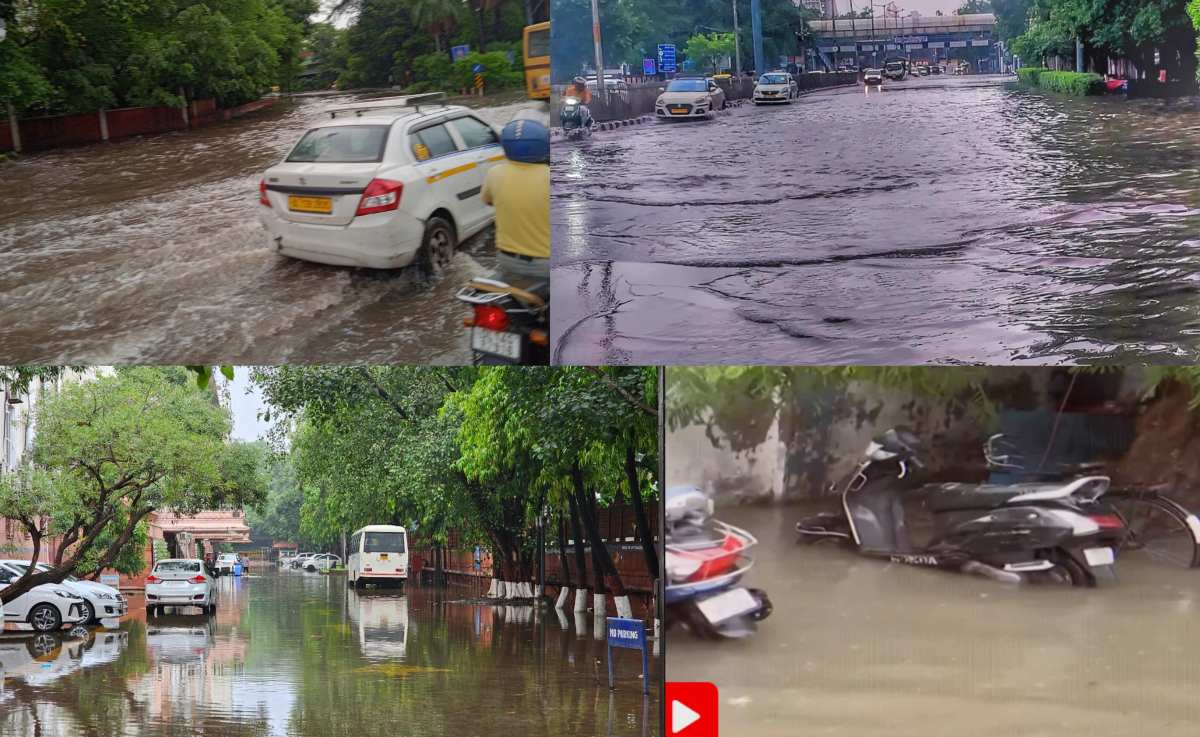 दिल्ली का दरिया है, डूबकर जाना है! भारी बारिश के बाद Delhi-NCR की सड़कों पर आया सैलाब, मां-बेटे की डूबकर मौत, आज स्कूल-कॉलेज बंद- Delhi Rains