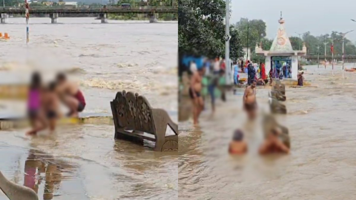 Dindori News: बारिश के चलते बढ़ रहा नर्मदा का जल स्तर, जान जोखिम में डाल रहे लोग