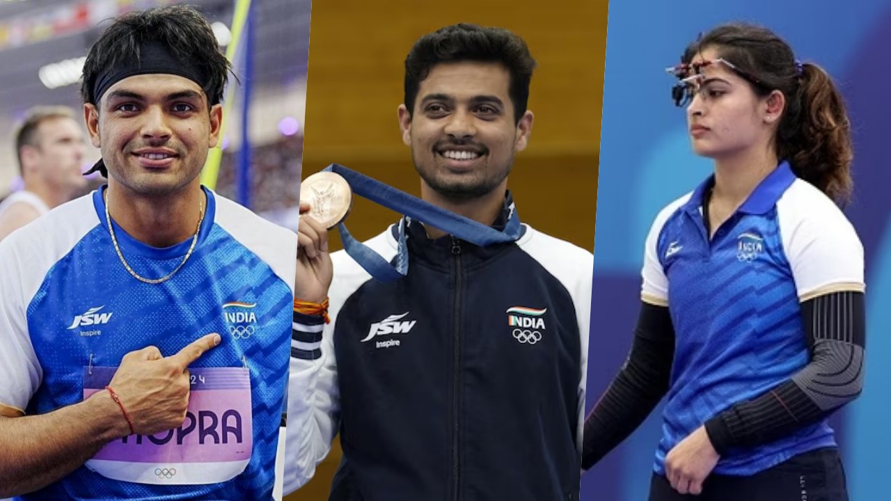 Paris Olympics 2024: इन एथलीट ने देश को दिलाए 5 मेडल, Medal tally में किस नंबर पर पहुंचा भारत?